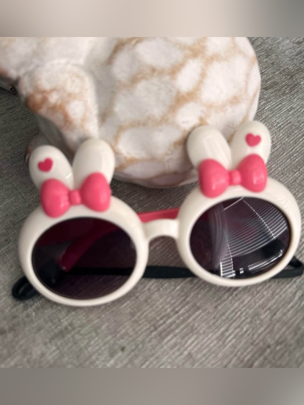 🐰 New! Bunny Easter Spring Sunglasses for Pets w Strap